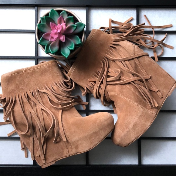 Koolaburra Shoes - Koolaburra. Fringed Suede Boots